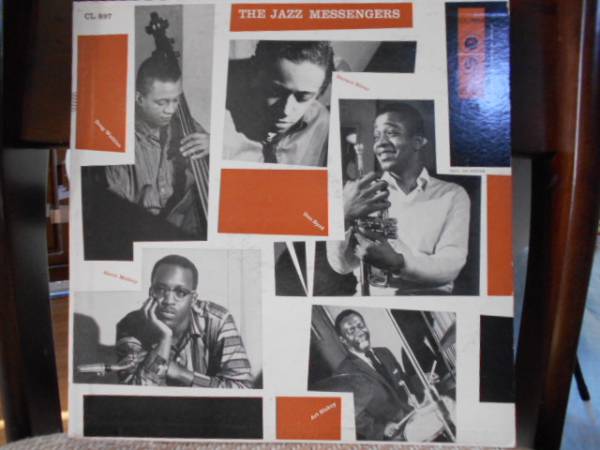 MONO初期盤　米COLUMBIA盤６ツ目 白ラベルプロモTHE JAZZ MESSENGERS