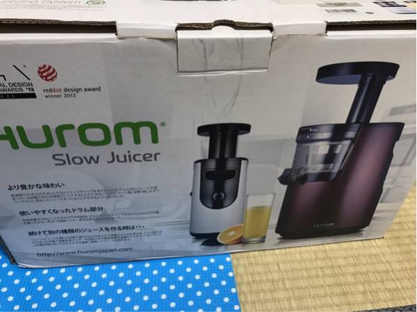 ☆未使用☆HUROM スロージューサー【ブレンドストリーム】 ワイン