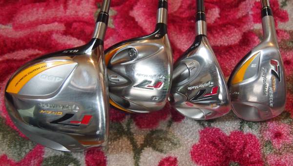 ■ Taylormade R7 レフティ 1W 3W 5W + 3UT キャディーバッグ付 ■