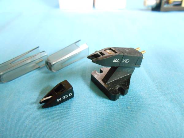 Ortofon MONO SP盤用カートリッジ OM 78 交換針 OM D25M付き