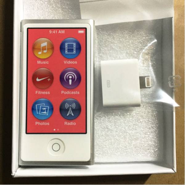 【新品未使用】iPod nano 第7世代 16GB　A1446 交換プログラム