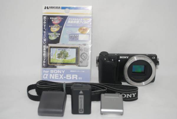 動作未確認　ジャンク品扱い　SONY　ソニー　NEX-5R　付属品・おまけ付き　電源入りました。