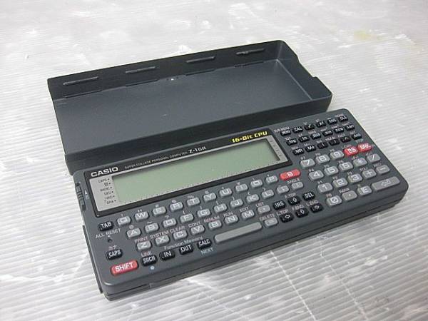 ジャンク品】CASIOポケットコンピュータ Z-1GR CASIO Z-1GR ポケット