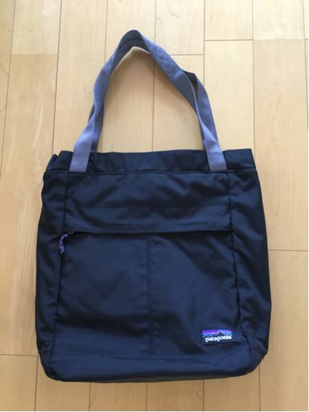 未使用 パタゴニア Naturals Shoulder Bag トート ネイビー パタゴニア ブラックホール・トート 25L VSLB