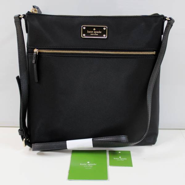 『残①』(sb127)新品 kate spade≪BlakeAvenue≫* 黒色 ショルダーバック【ケイトスペード正規品】2017/2購入「国内発送」＊1円～