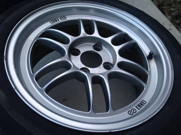 ENKEI RPF1 エンケイ 軽量 15インチ PCD100 中古 7.0J +35 - 7J WHEELS