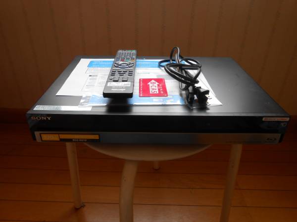 ♪SONY製ブルーレイディスクレコーダーBDZ-RS10 リモコン付 可動品♪