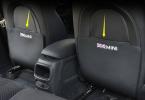 BMW mini ミニ F54 F55 F56 F57 R60 R61専用 シート バック キックマット2枚黒 皮革