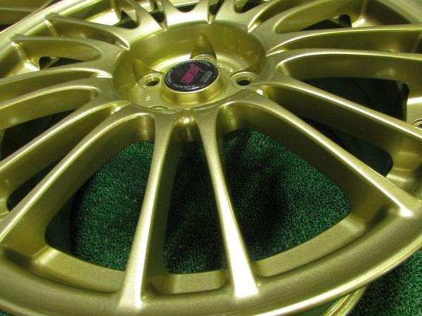 E0301-4L 美品☆軽量 鍛造 スバル GRB インプレッサ WRX STi純正*BBS製