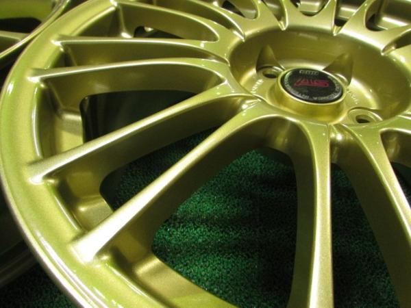 E0301-4L 美品☆軽量 鍛造 スバル GRB インプレッサ WRX STi純正*BBS製