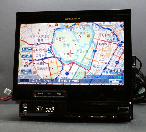 カロッツェリア【AVIC-VH099】HDDナビ/DVD再生