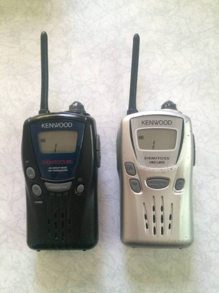 ケンウッド 特定小電力トランシーバー2台セット
