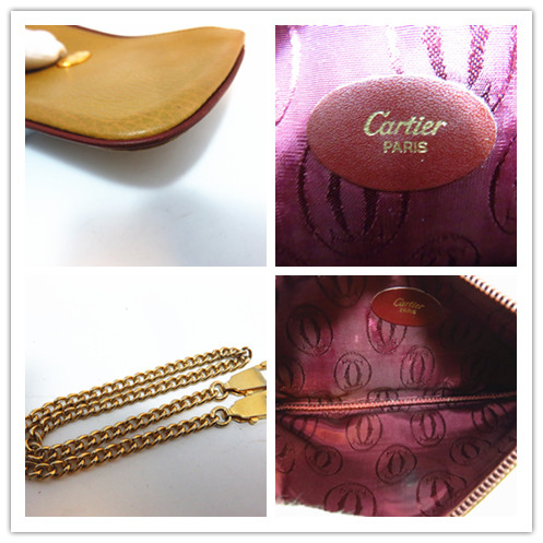 l1002261-square-pouch-must-de-cartier 975/極美品/カルティエ/ポーチ