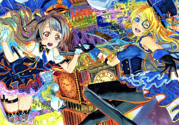 ラブライブ 南ことり 絢瀬絵里 同人手描きイラスト 沖田好太羅 直筆 手描きイラスト 売買されたオークション情報 Yahooの商品情報をアーカイブ公開 オークファン Aucfan Com