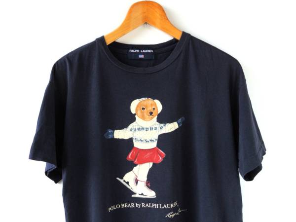 レア Polo by Ralph Lauren ネイティブ柄ブラックベースシャツ レア
