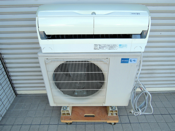 三菱◇冷暖房ルームエアコン 霧ヶ峰ムーブアイ 2012年製◇MSZ-EM63E9S 