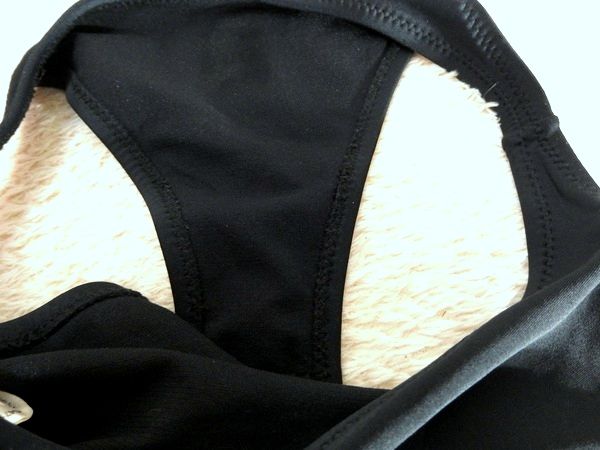 ★BeachQueenの光沢ブラックでシンプルセクシーなスポーツビキニ水着ボトム/ビキニパンツ/ビキニショーツ【送料164円】_3