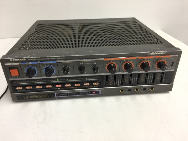 ☆PIONEER パイオニア SA-V21Ⅱ カラオケ ミキシングアンプ 家電、AV