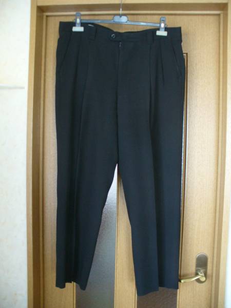 ★HARDY AMIES SPORT LONDON/ハーディ エイミス・メンズスラックス/サイズ91・日本製/クリーニング済み♪★