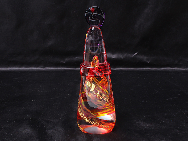 【美品】multi glass マルティグラス　雛人形　ガラス工芸 マルティグラス 雛人形 ひな人形 ガラス置物 Multi Glass(工芸ガラス
