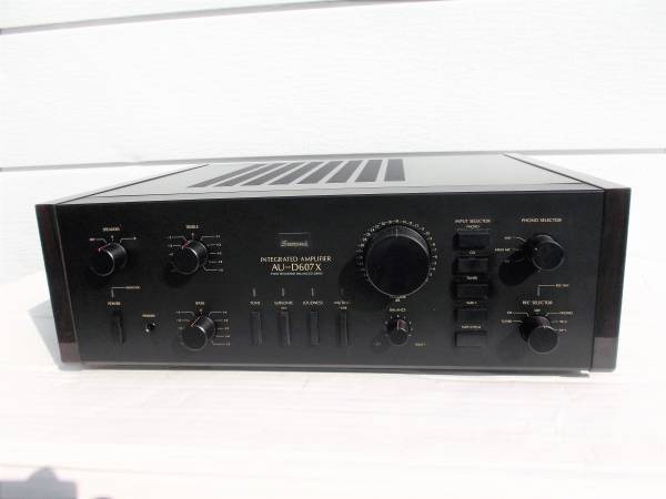 ●サンスイ●アンプ　AU-D607X●動作現状品●
