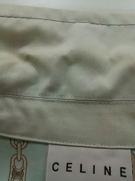 セリーヌ トレンチコート 36 レディース ライトグリーン CELINE