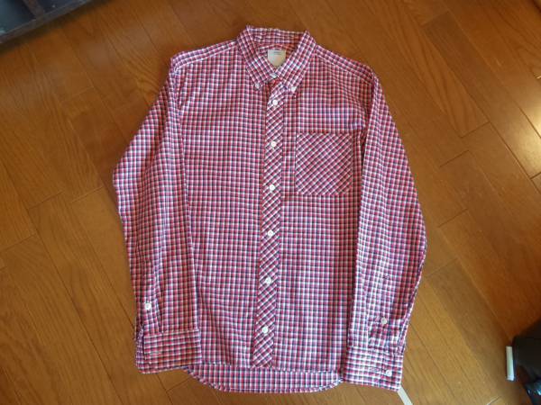 visvim ビズビム Becher Shirt Red Check サイズ1　シャツ