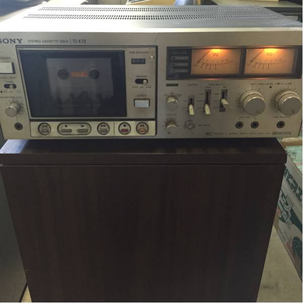 SONY ソニー ステレオカセットデッキ TC-K7II