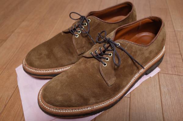 ALDEN ALDEN (オールデン) PLAIN TOE OXFORD - SUEDE N4408
