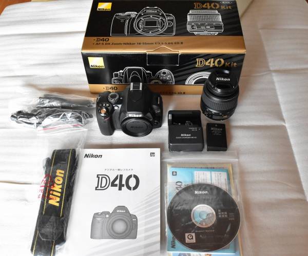 ニコン Nikon D40レンズキット（AF-S DX Zoom-Nikkor 18-55mm f/3.5