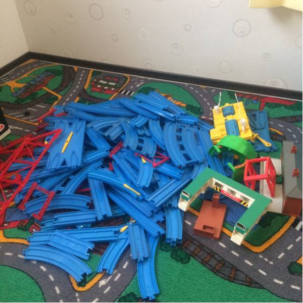 プラレール超・大量セット 中古品 レール
