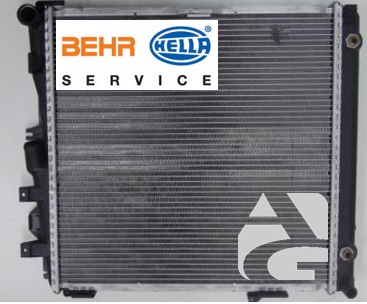 【AGGRE-PARTS】 BENZ ラジエーター BEHR HELLA製 / W126 Sクラス 300SE (直６) / 126-500-5403 / 8MK376.713-291 / 新品