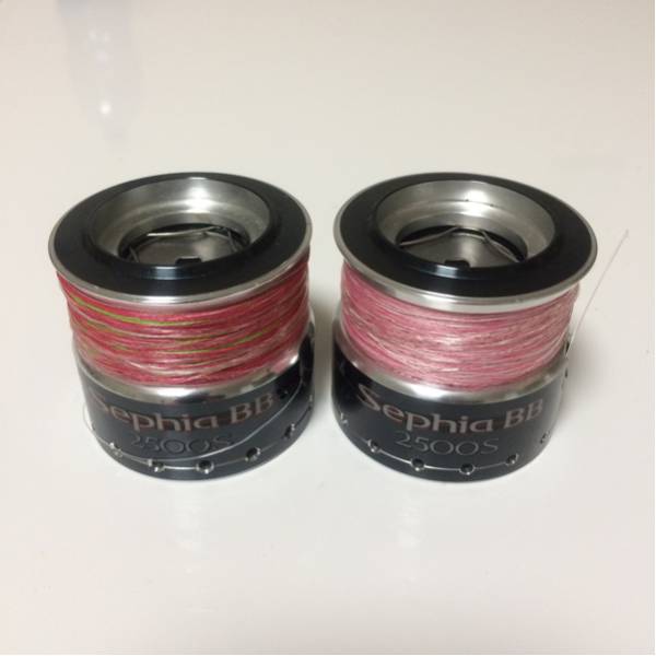 シマノ 07セフィアBB 2500Sスプール 2個