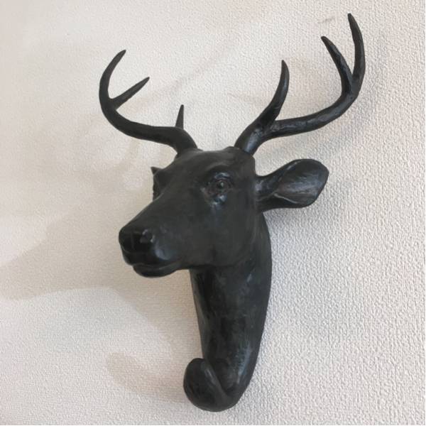 鹿 シカ 壁掛け ウォールアート - オブジェ | インテリア 動物掛ける