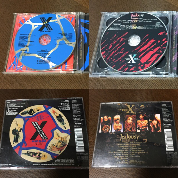 送料無料 X Japan Blue Bloodブルーブラッド jealousyジェラシー 