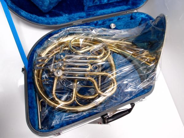 □[良品]YAMAHA(ヤハマ) F管 フレンチシングルホルン YHR-313(YHR313