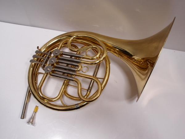 □[良品]YAMAHA(ヤハマ) F管 フレンチシングルホルン YHR-313(YHR313
