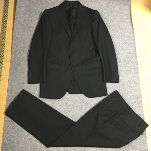未使用 定価8～9万円 スーツ FRANCO PRINZIVALL フランコ メンズ フランコプリンツィバァリー スーツ上下 ブラック セットアップ 44