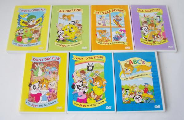 90‐⑨DWE Zippy and His Friends DVD12枚セット Zippy and his friends