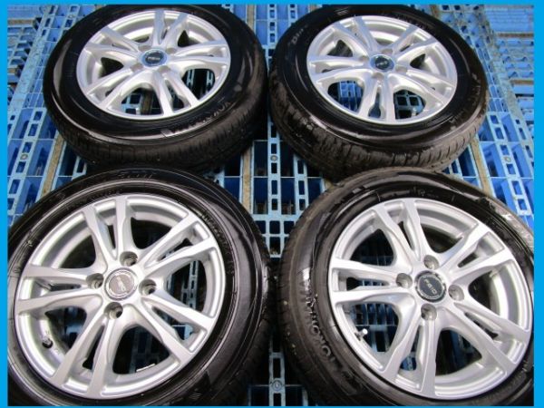 ☆バリ山 アルミ ヨコハマ ブルーアース 165/70R14