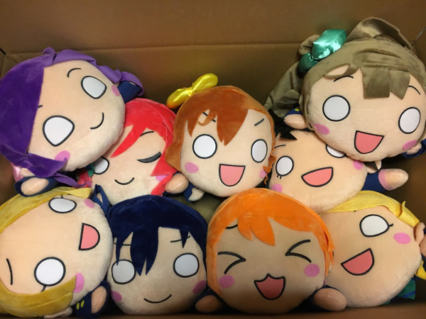 ラブライブ 寝そべりぬいぐるみ μ's 9体セット ラブライブ！ 寝そべり