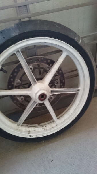 98RS125 フロントホイール ディスク付き S80 85