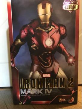 六本木マーベル展限定 アイアンマン・マーク４ （六本木リミテッド・エディション)1/6スケールフィギュア 新品ホットトイズ【オマケ付】