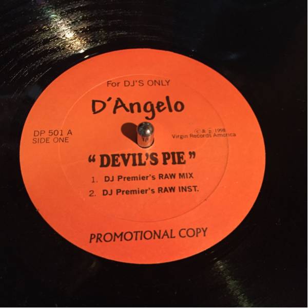 D'Angelo / DEVIL'S PIE REMIX DJ PREMIER & 45KING レア_1