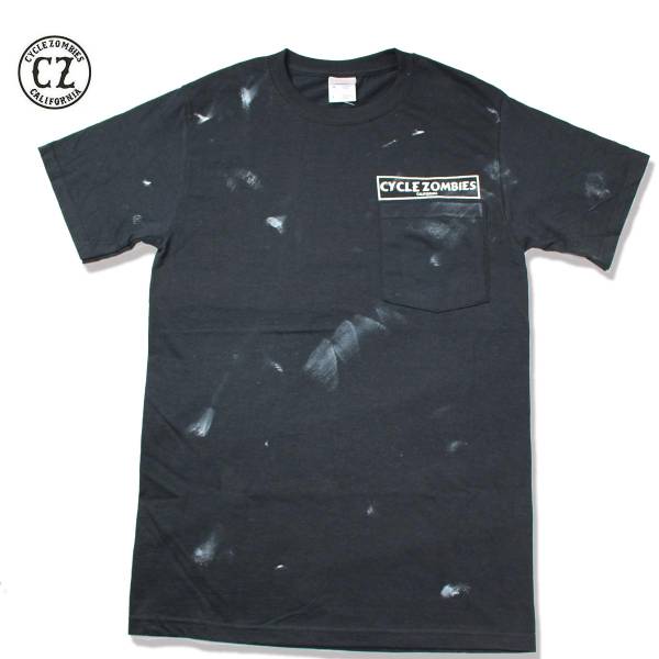 Cycle Zombies(サイクルゾンビーズ) GENT BENT PAINT Tシャツ M