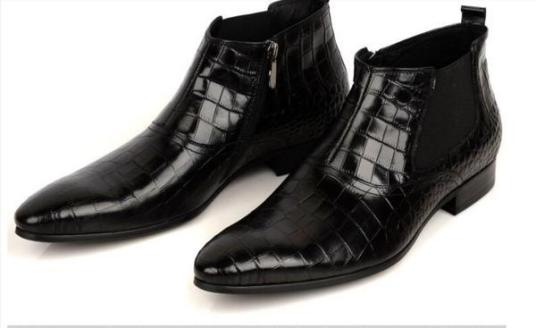 ショートブーツ/ワニ柄/メンズ/本革/牛革/マーティンブーツ メンズ マーティンブーツ 最上級 | 英国風のワニ柄がポイントの紳士靴 鰐