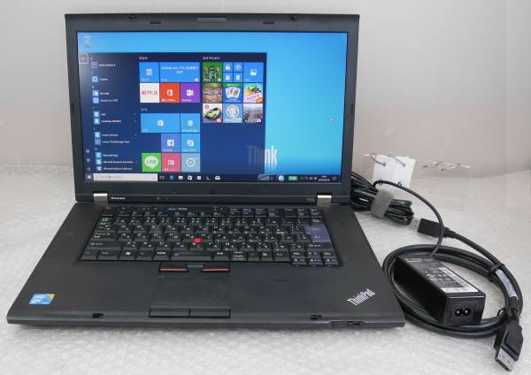 ■□ Lenovo ThinkPad T510 Core i7-620M 2.66GHz/メモリ 4GB/HDD 320GB/DtoD10Pro 32bit/15.6型ワイド/4313-A11 □■