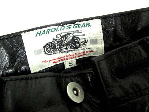 ☆HAROLD'S GEAR ハロルズギア HAROLD'S GEAR レザーパンツ ☆HAROLD'S GEAR ハロルズギア HAROLD'S GEAR レザーパンツ
