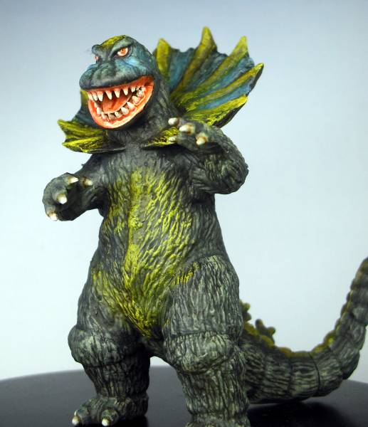 HGウルトラマン　 襟巻き怪獣 ジラース(開口)　リペイント　完成品