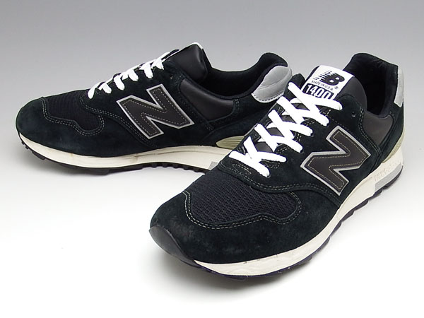 美品 USA製 new balance M1400BKS 10D 28cm BLACK ニューバランス ブラック 黒